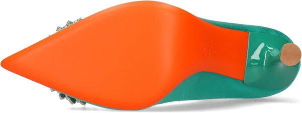 Pompa Donna Melvin Hamilton Alena 1 Verde Tacco-3