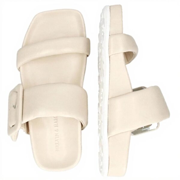 Sandalo Donna Melvin Hamilton Amara 7 Beige Suola Gomma