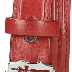 Cintura Donna Melvin Hamilton Pelle Fatta a Mano Rosso-0