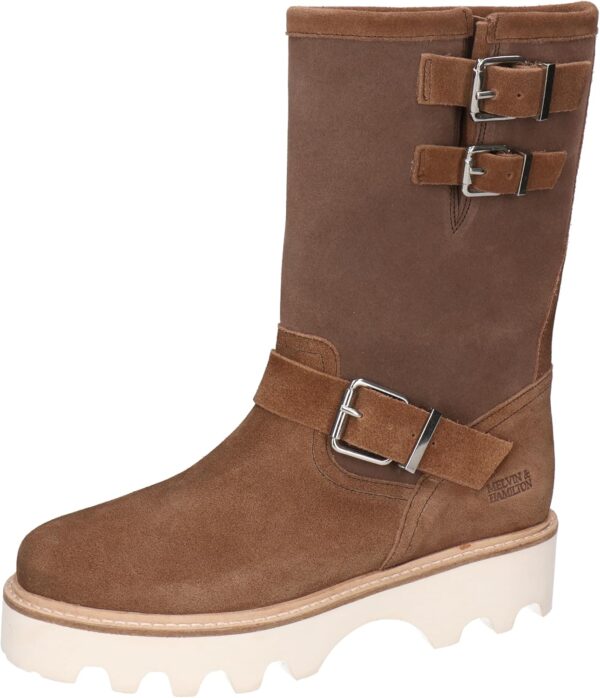 Stivali Chelsea Donna Melvin Hamilton Pelle Beige Eliana 2-0