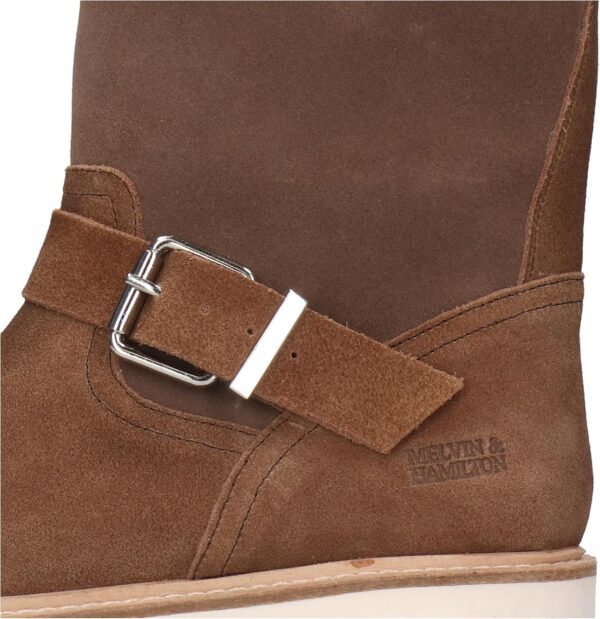 Stivali Chelsea Donna Melvin Hamilton Pelle Beige Eliana 2-4