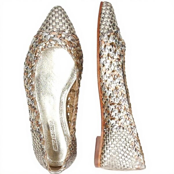 Ballerine Donna Melvin Hamilton Fiora 2 Pelle Grigio Nero