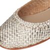 Ballerine Donna Melvin Hamilton Kate 5 Argento Pelle-4