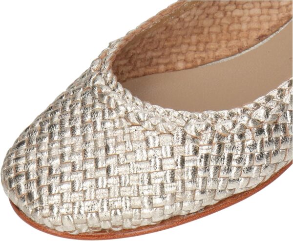 Ballerine Donna Melvin Hamilton Kate 5 Argento Pelle-4