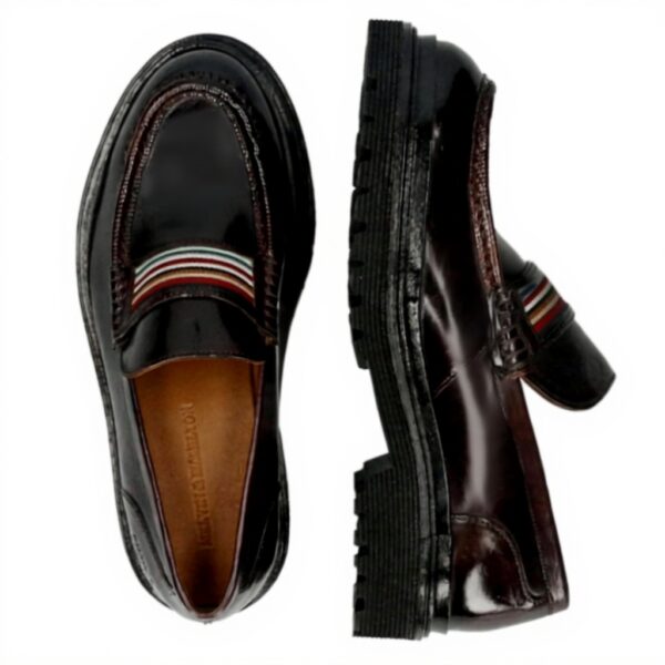 Mocassino Uomo Melvin Hamilton Matteo 6 Pelle Marrone