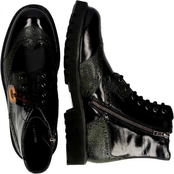 Stivali Chelsea Uomo Melvin Hamilton Pelle Verde 45 EU