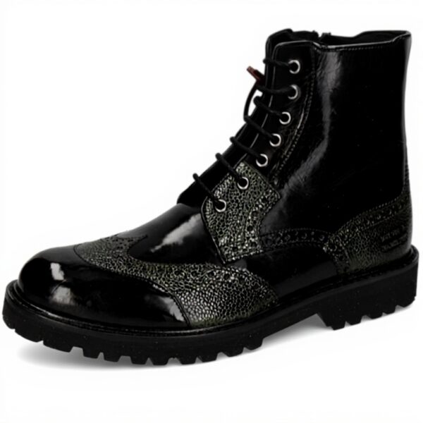 Stivali Chelsea Uomo Melvin Hamilton Pelle Verde 45 EU