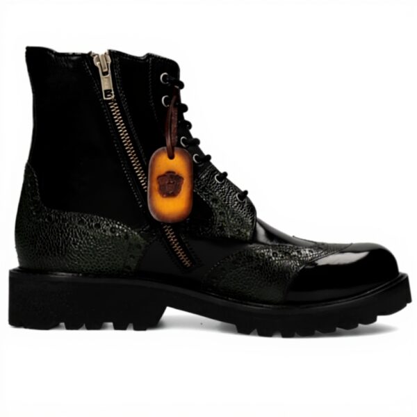 Stivali Chelsea Uomo Melvin Hamilton Pelle Verde 45 EU