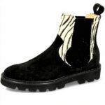 Stivaletto Donna Melvin Hamilton Sally 113 Pelle Nero