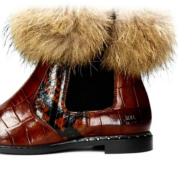 Stivaletto Donna Melvin Hamilton Sally 114 Pelle Marrone