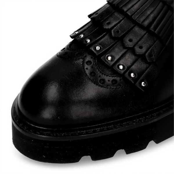 Mocassini Donna Melvin Hamilton Sally 76 Pelle Nero