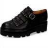 Mocassini Donna Melvin Hamilton Sally 76 Pelle Nero