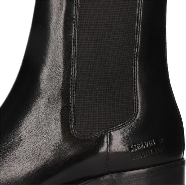 Stivali donna Melvin Hamilton pelle mucca tacco blocco-4