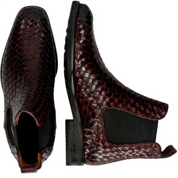 Stivali Uomo Melvin Hamilton Elyas 5 Pelle Suola Gomma