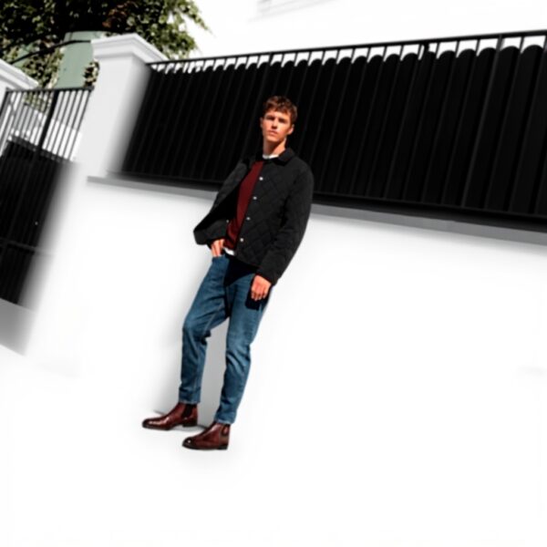 Stivali Uomo Melvin Hamilton Elyas 5 Pelle Suola Gomma