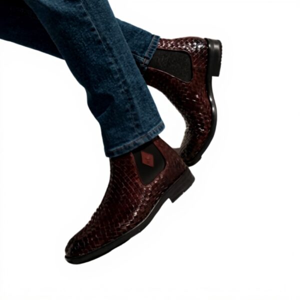 Stivali Uomo Melvin Hamilton Elyas 5 Pelle Suola Gomma