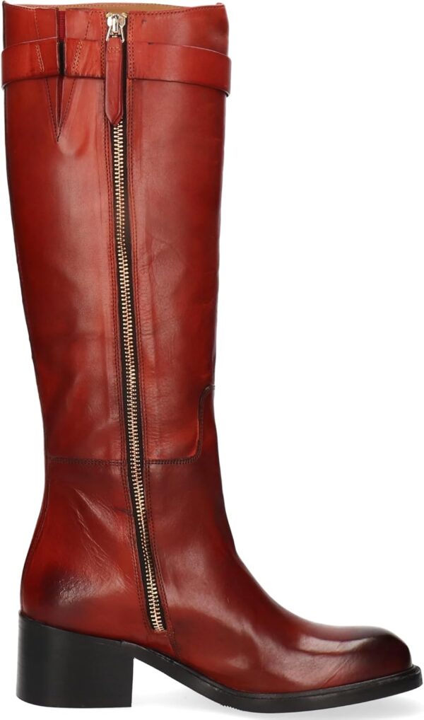 Stivali Donna Melvin Hamilton Pelle Mucca Tacco Blocco-1