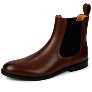 Stivali Chelsea Donna Melvin Hamilton pelle marrone nero