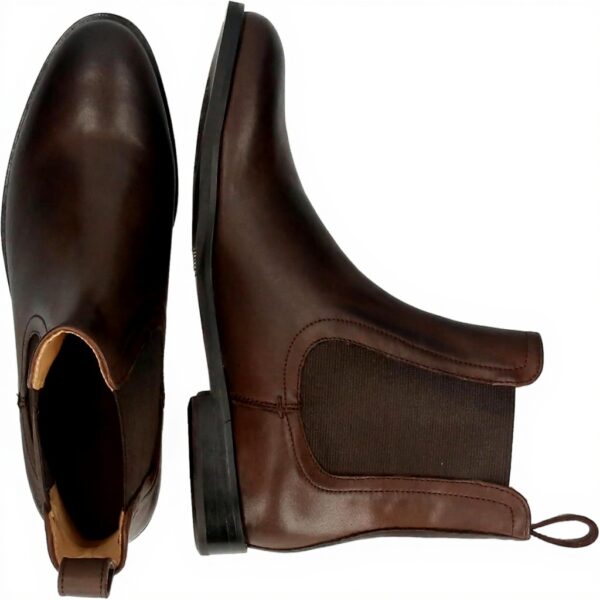 Stivali Chelsea Donna Melvin Hamilton pelle marrone nero