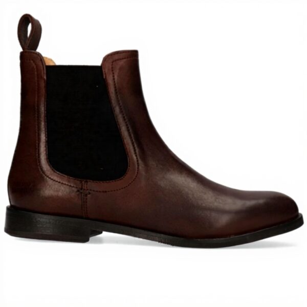 Stivali Chelsea Donna Melvin Hamilton pelle marrone nero