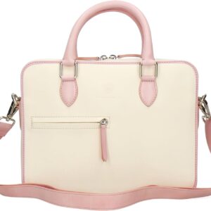 Borsa a spalla donna Melvin Hamilton pelle bianco-0