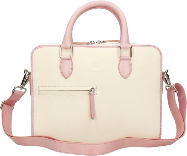 Borsa a spalla donna Melvin Hamilton pelle bianco-0